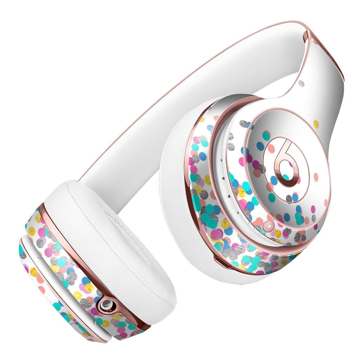 image-Multicolor Polka Dot Over White Full-Body Skin Kit for the Beats by