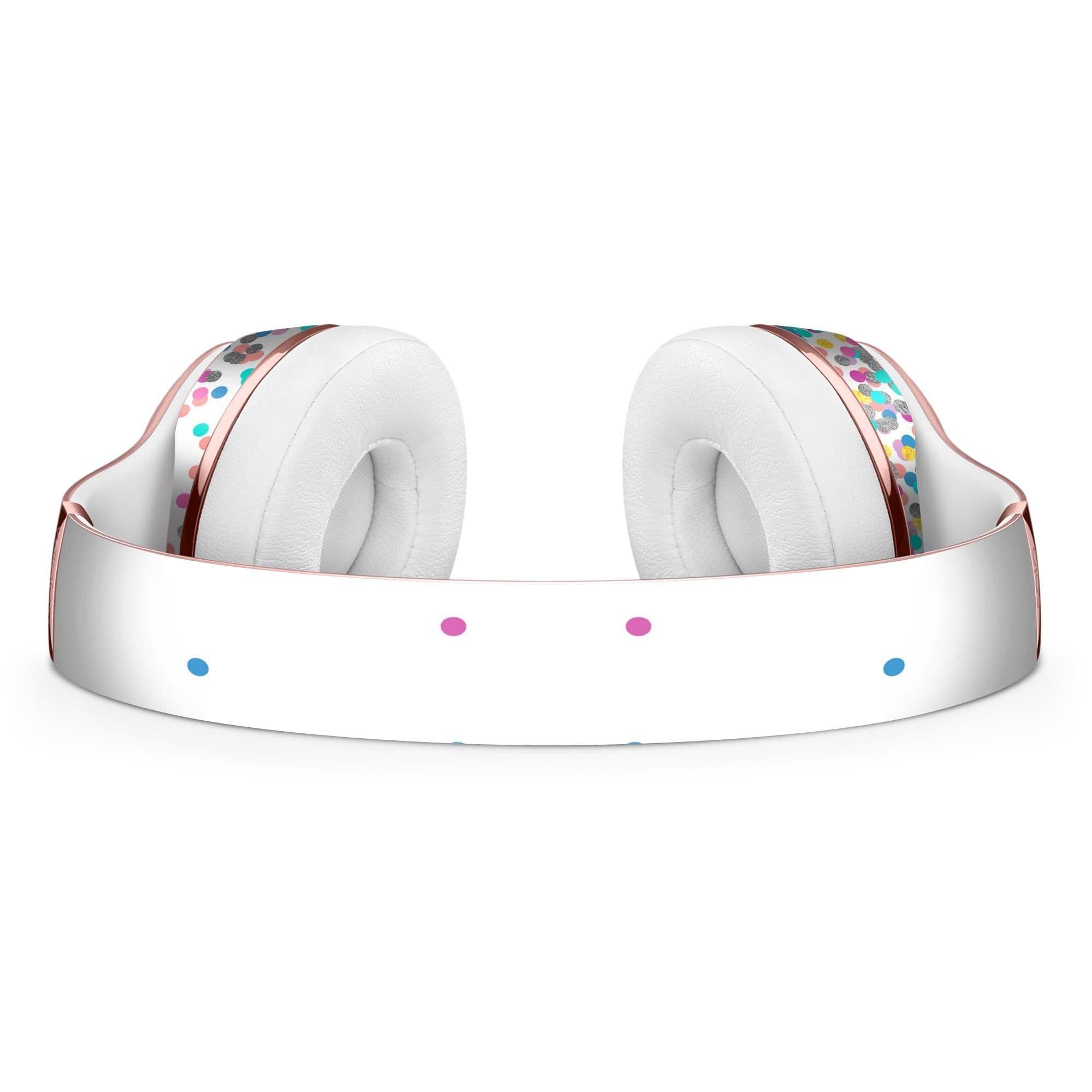 image-Multicolor Polka Dot Over White Full-Body Skin Kit for the Beats by
