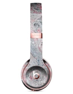 image-Abstract Wet Paint Subtle Pink and Gray Full-Body Skin Kit for the