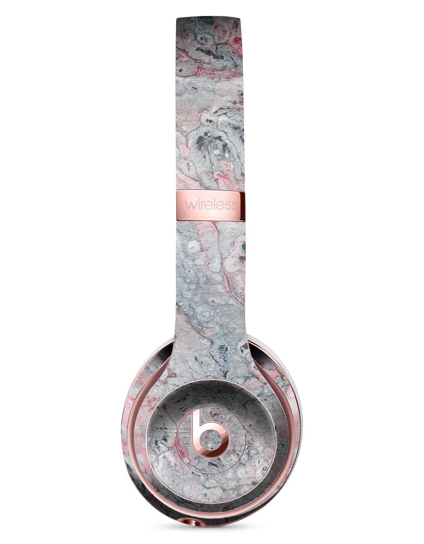 image-Abstract Wet Paint Subtle Pink and Gray Full-Body Skin Kit for the