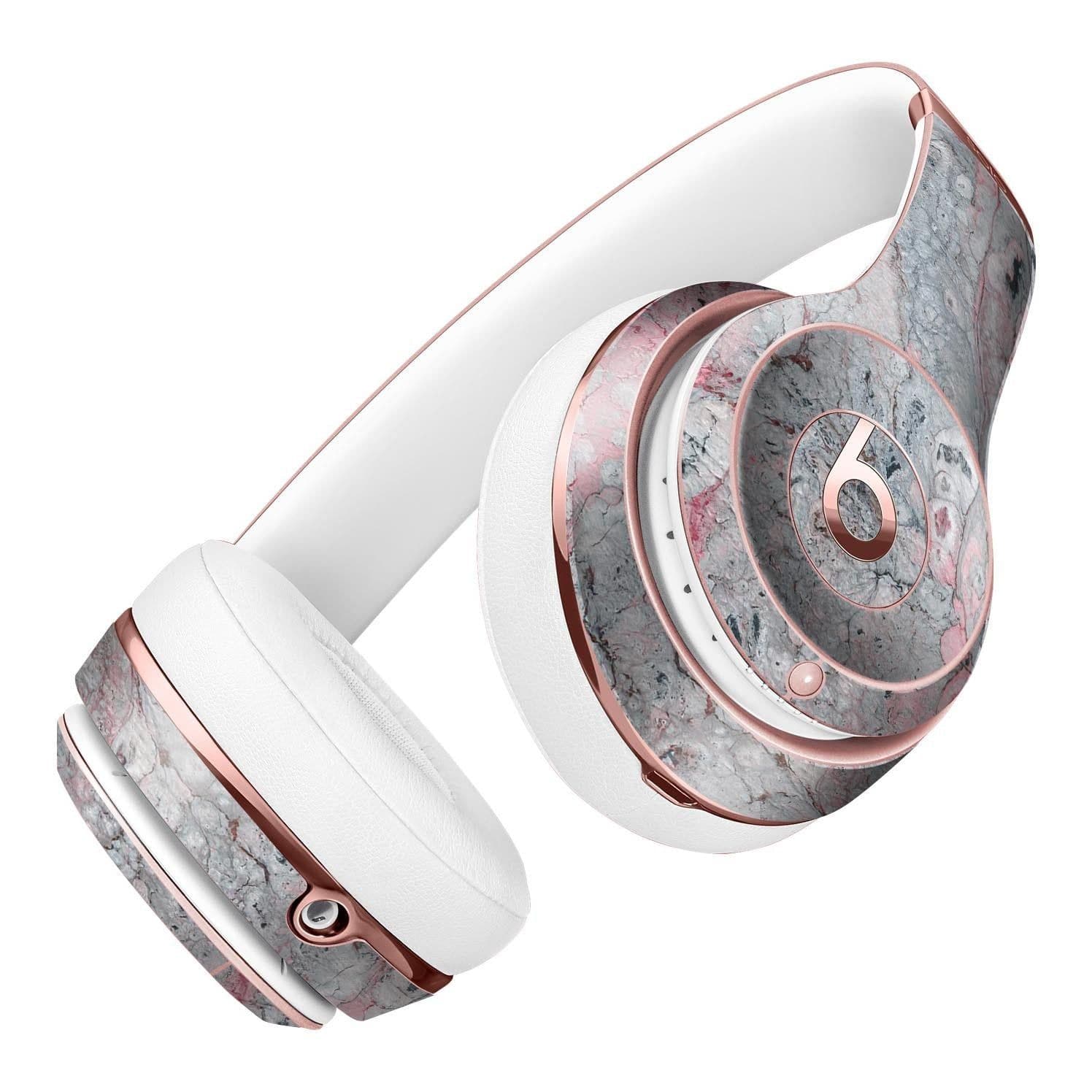 image-Abstract Wet Paint Subtle Pink and Gray Full-Body Skin Kit for the