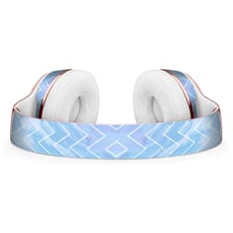 image-Blue Watercolor Chevron Full-Body Skin Kit for the Beats by Dre Solo 3