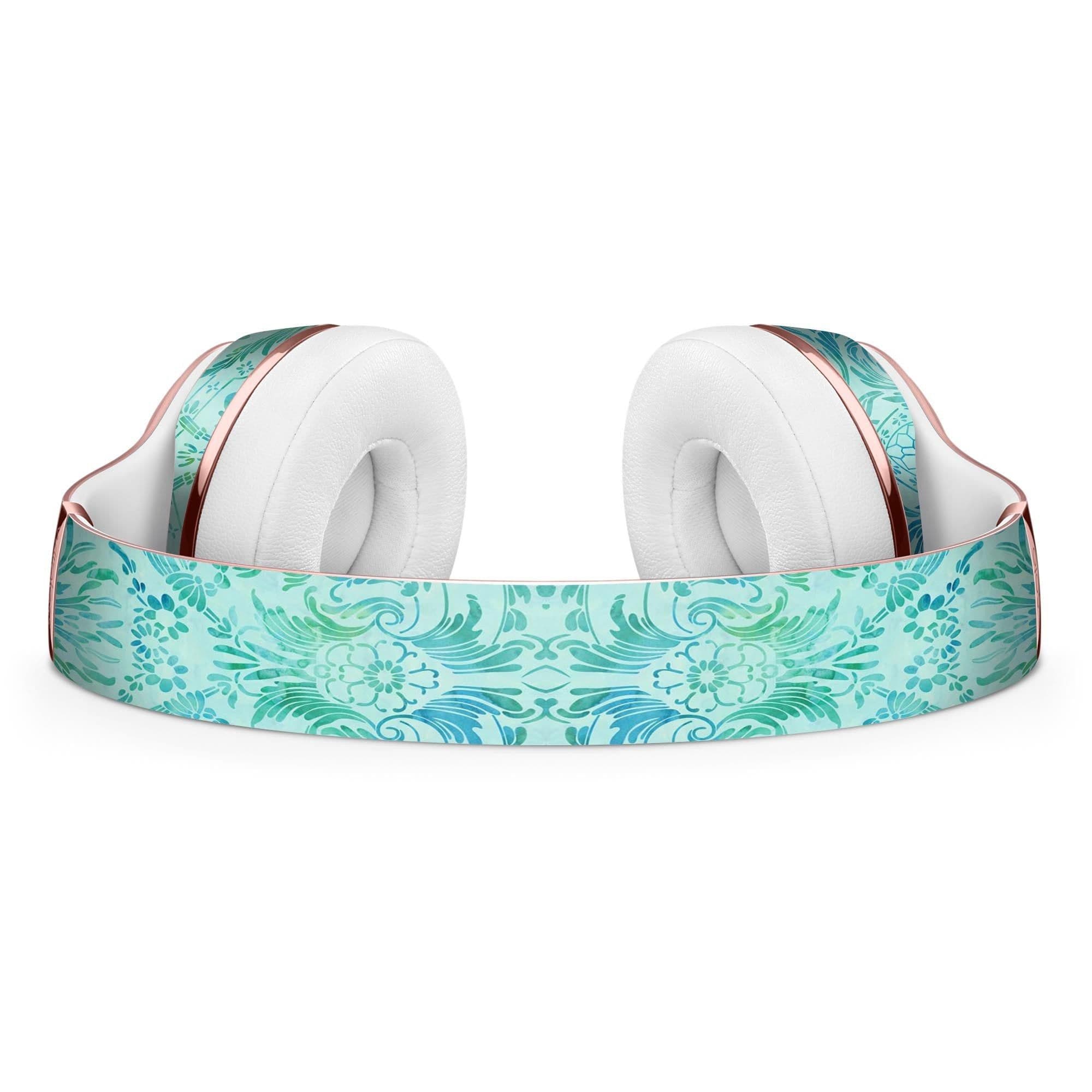 image-Aqua Damask v2 Watercolor Pattern Full-Body Skin Kit for the Beats by