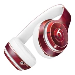 image-Red Geometric V2 Full-Body Skin Kit for the Beats by Dre Solo 3