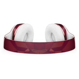 image-Red Geometric V2 Full-Body Skin Kit for the Beats by Dre Solo 3