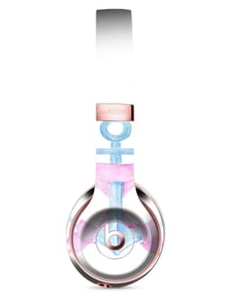 image-Watercolored Ribbon on Anchor Full-Body Skin Kit for the Beats by Dre