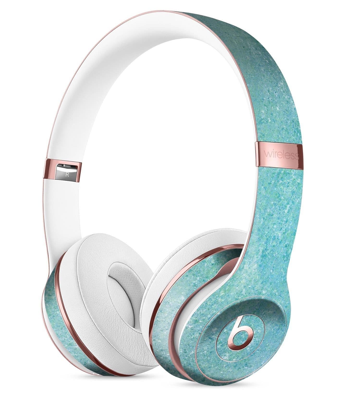 image-Textured Teal Surface Full-Body Skin Kit for the Beats by Dre Solo 3