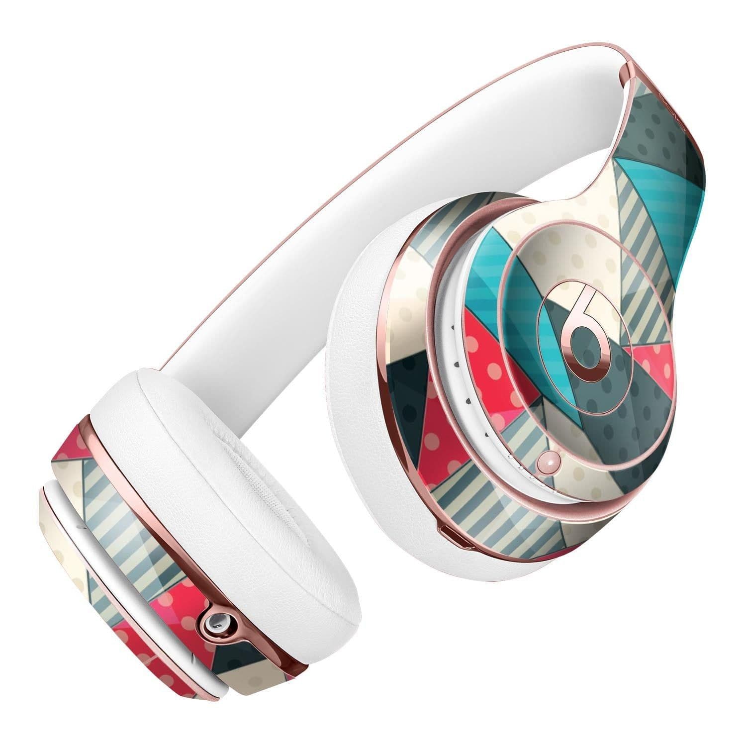 image-Geometry and Polkadots Full-Body Skin Kit for the Beats by Dre Solo 3