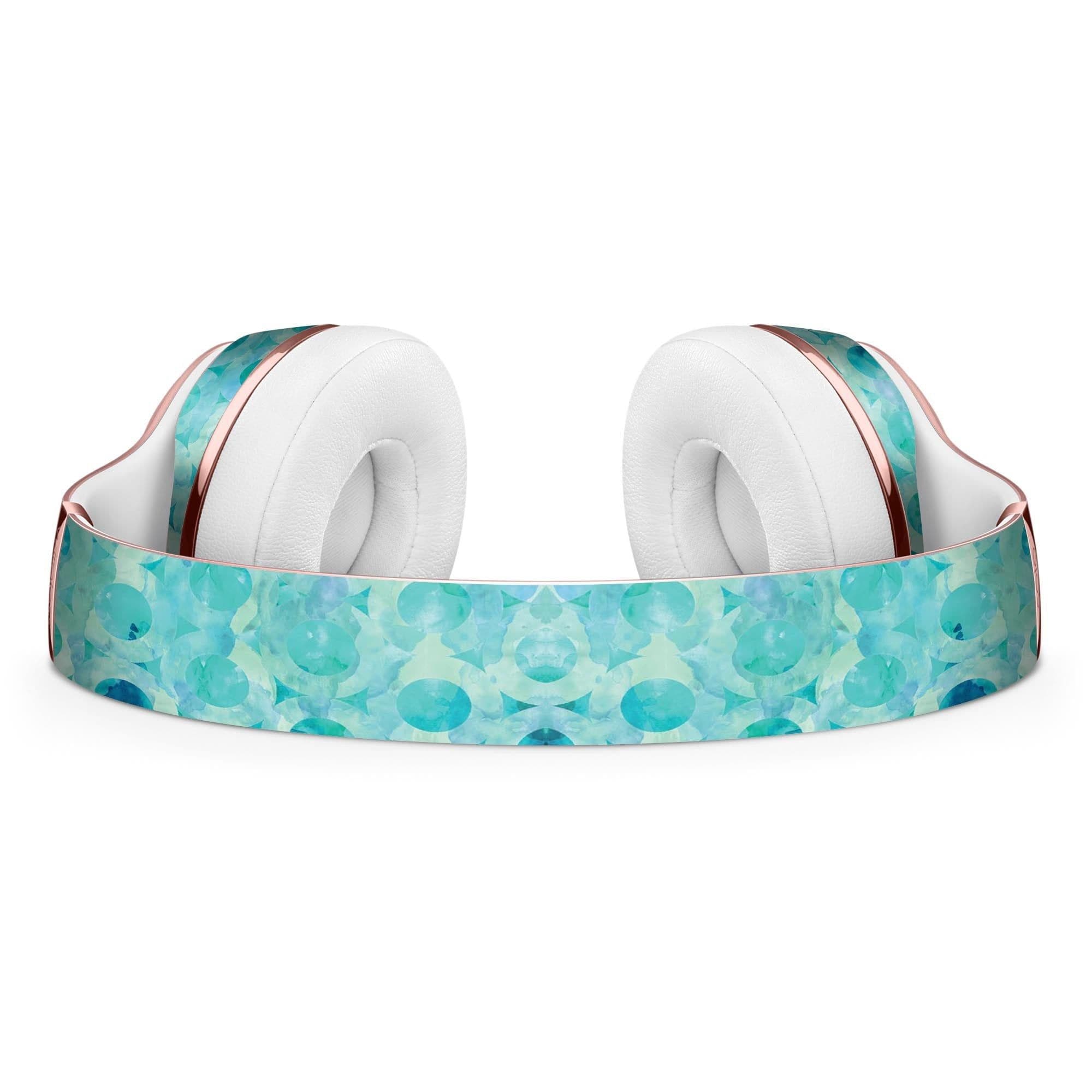 image-Blue Watercolor Ring Pattern Full-Body Skin Kit for the Beats by Dre