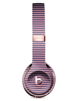 image-Coral and Nay Horizontal Lines 2 Full-Body Skin Kit for the Beats by