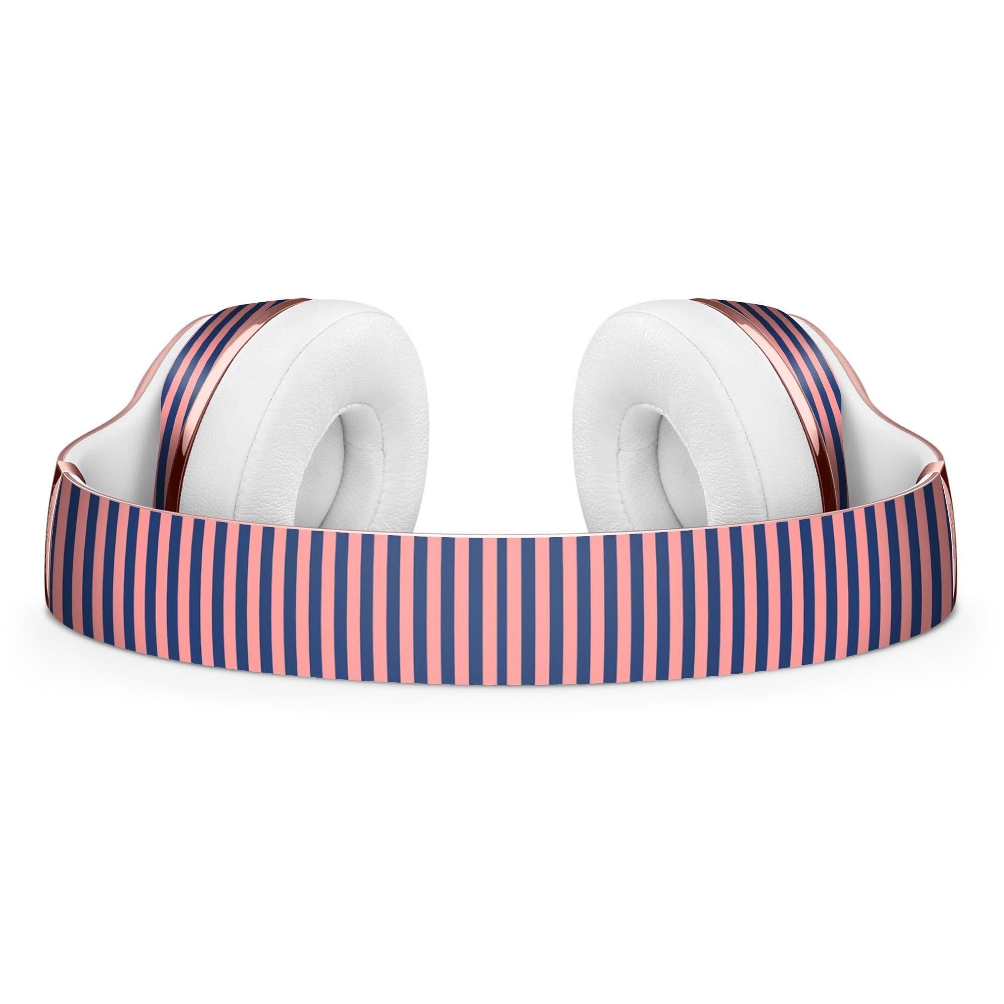 image-Coral and Nay Horizontal Lines 2 Full-Body Skin Kit for the Beats by