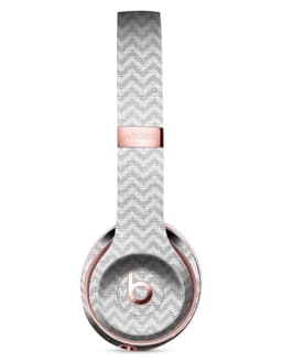 image-Shades of Gray Horizontal Chevron Full-Body Skin Kit for the Beats by