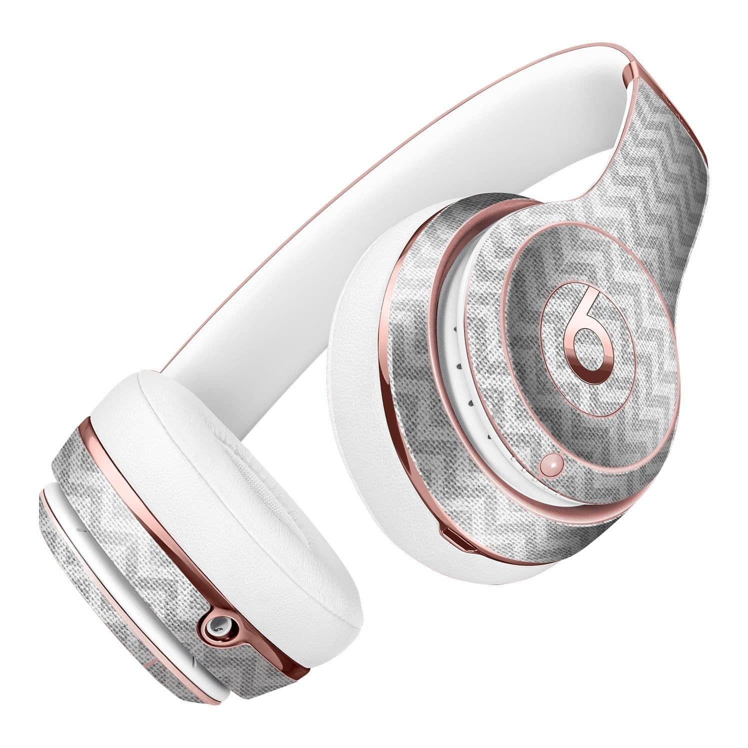 image-Shades of Gray Horizontal Chevron Full-Body Skin Kit for the Beats by