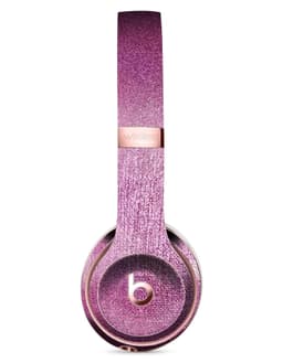 image-Shiny Pink Fabric Texture Full-Body Skin Kit for the Beats by Dre Solo