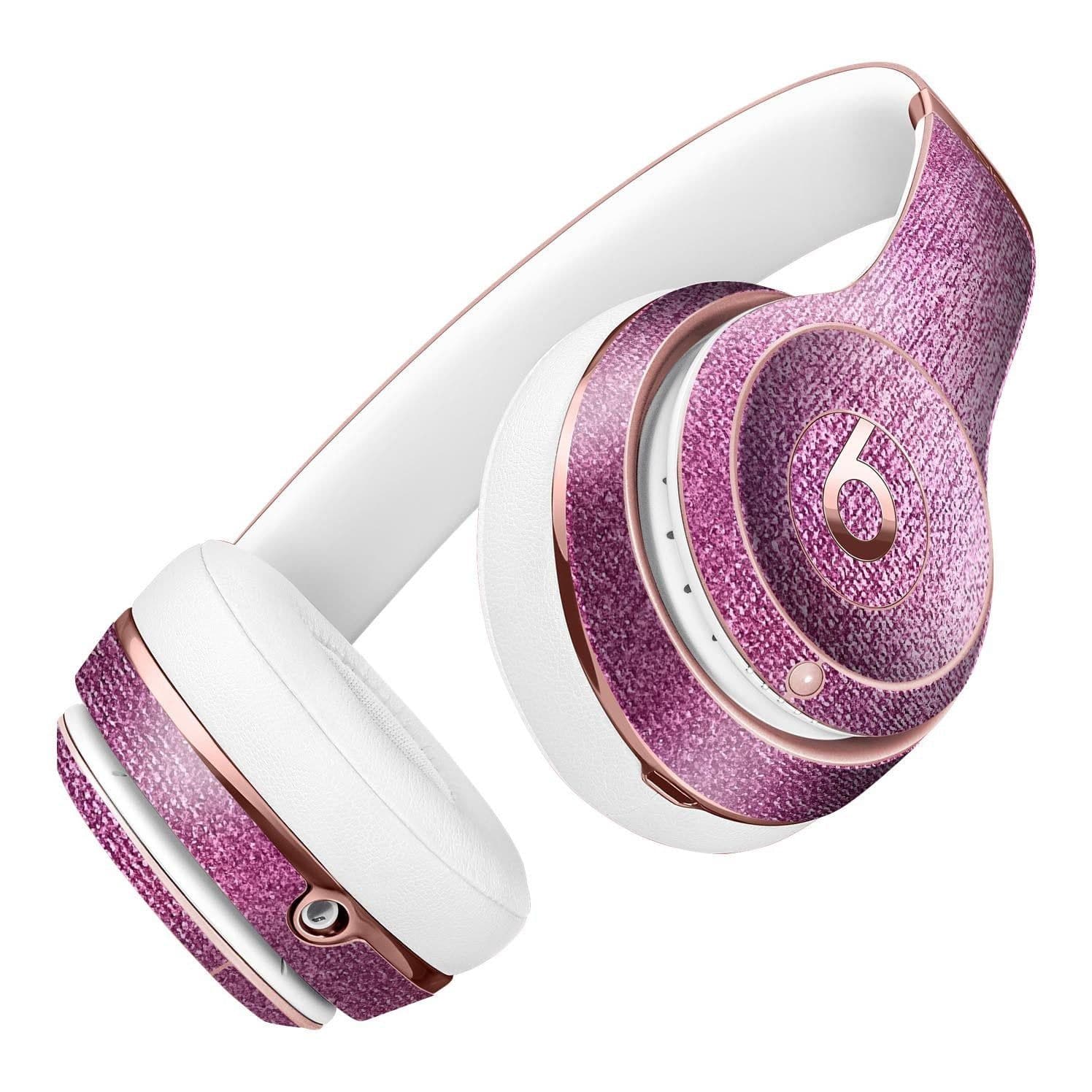 image-Shiny Pink Fabric Texture Full-Body Skin Kit for the Beats by Dre Solo