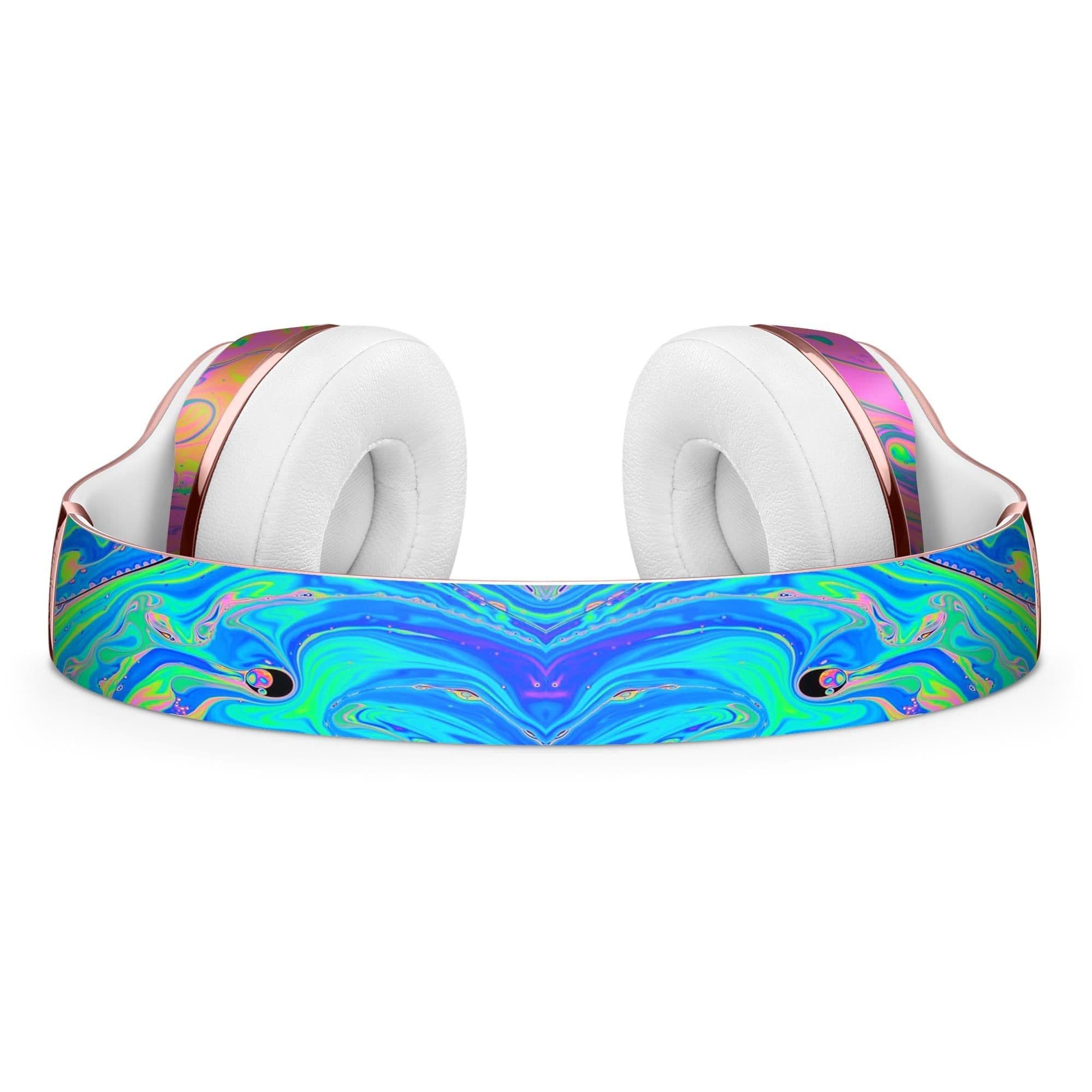 image-Neon Color Swirls Full-Body Skin Kit for the Beats by Dre Solo 3