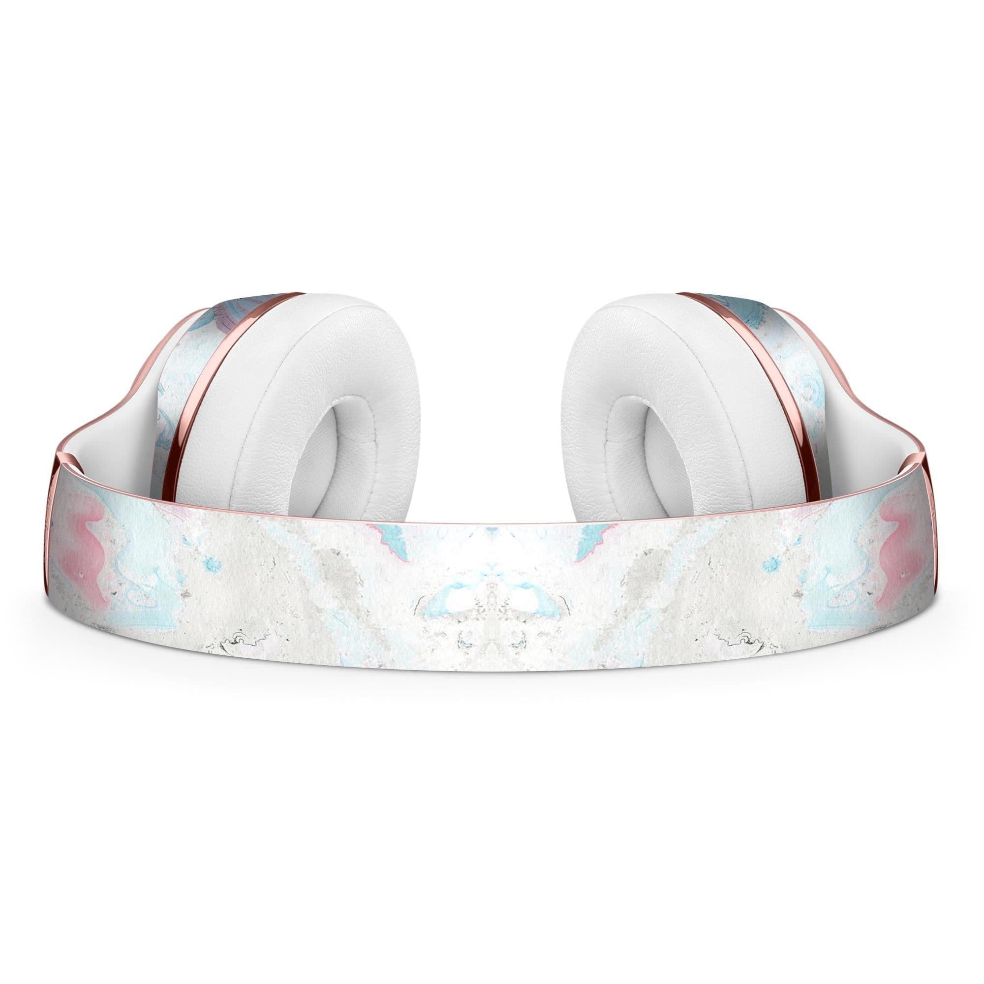image-Marbleized Pink and Blue Blotch Full-Body Skin Kit for the Beats by