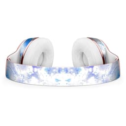image-Blue Watercolor on White Full-Body Skin Kit for the Beats by Dre Solo