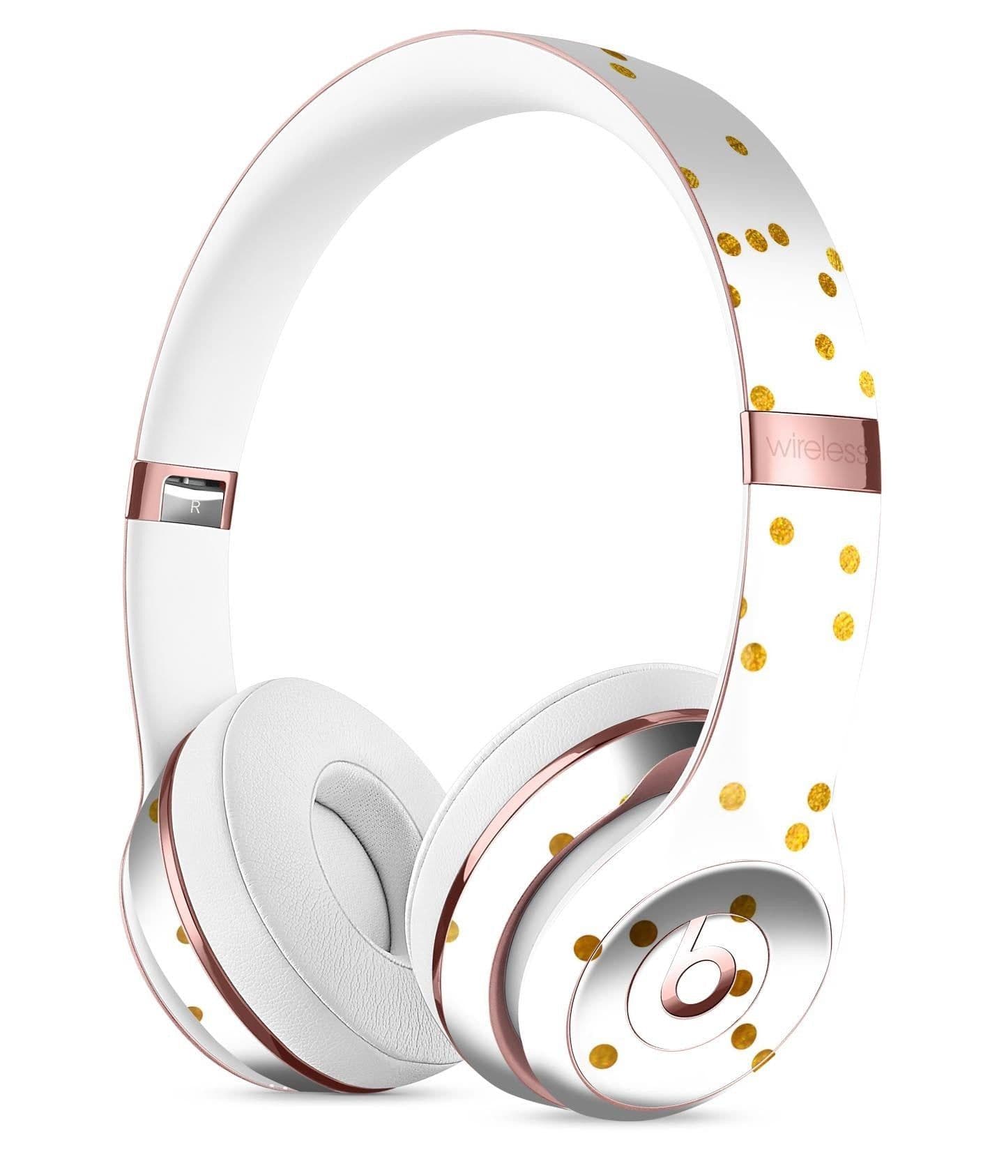 image-Scattered Golden Micro Polka Dots Full-Body Skin Kit for the Beats by