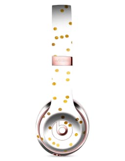 image-Scattered Golden Micro Polka Dots Full-Body Skin Kit for the Beats by