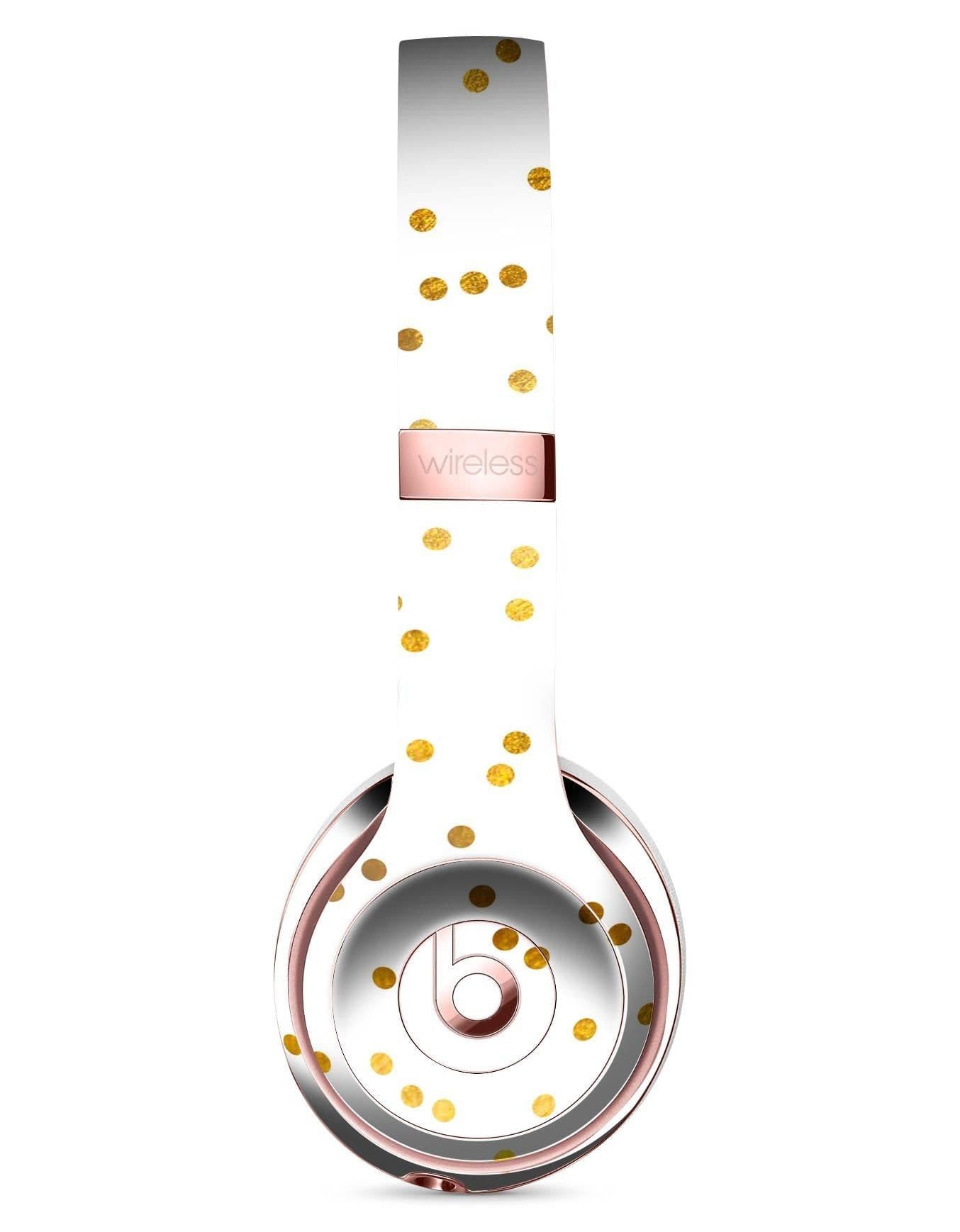 image-Scattered Golden Micro Polka Dots Full-Body Skin Kit for the Beats by