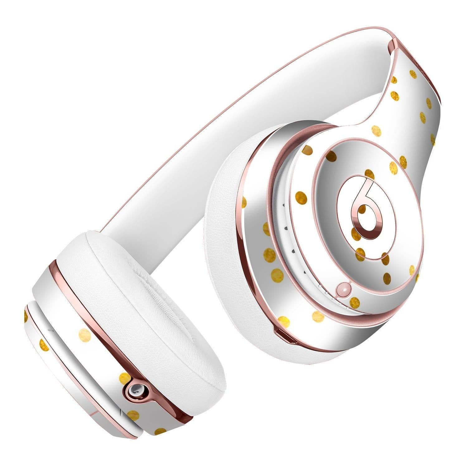 image-Scattered Golden Micro Polka Dots Full-Body Skin Kit for the Beats by