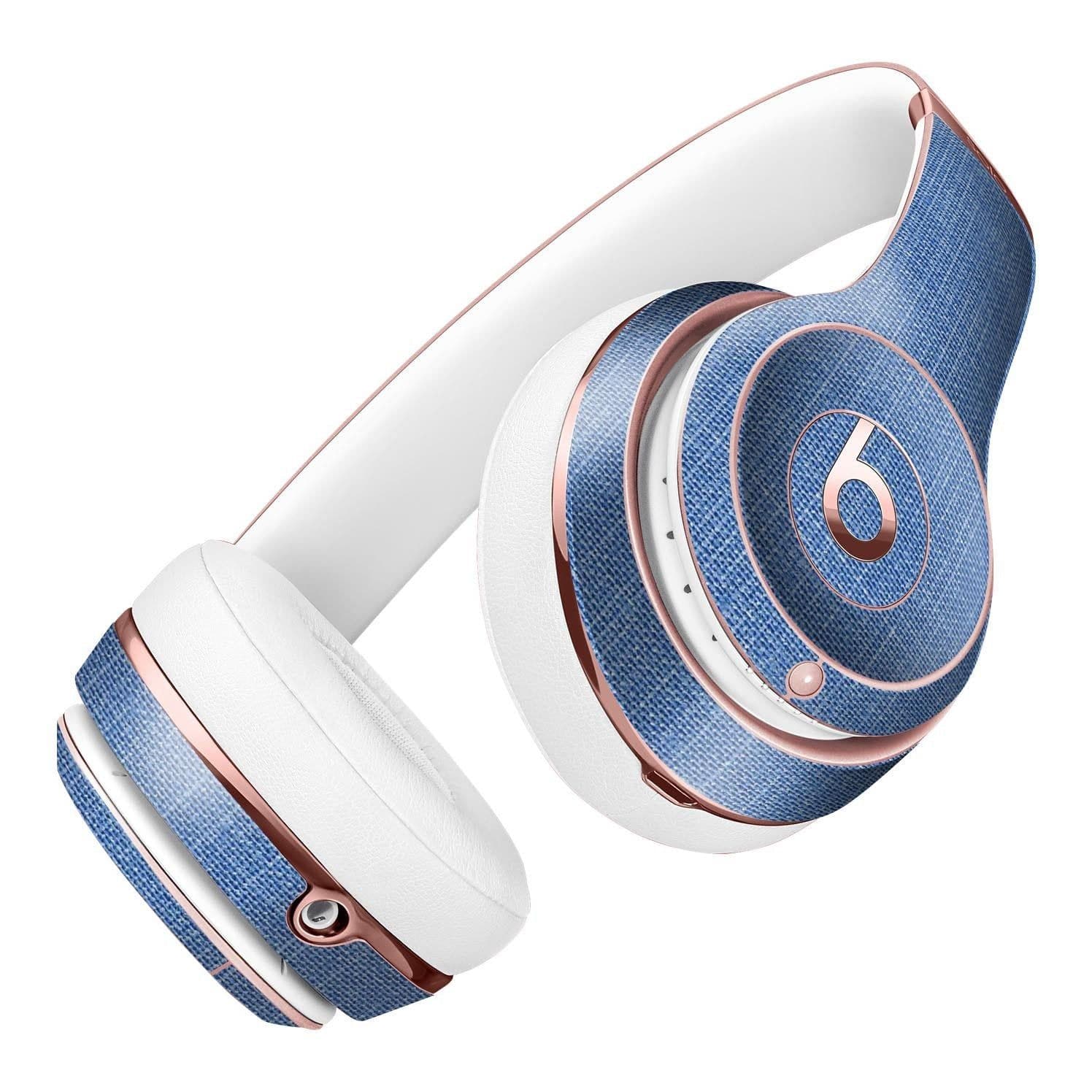 image-Cobalt Scratched Fabric Surface Full-Body Skin Kit for the Beats by