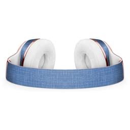 image-Cobalt Scratched Fabric Surface Full-Body Skin Kit for the Beats by