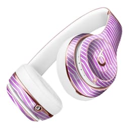 image-Clouded Purple Grunge Over White Chevron Full-Body Skin Kit for the