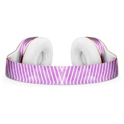 image-Clouded Purple Grunge Over White Chevron Full-Body Skin Kit for the