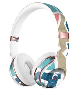 image-Blue, Pink, and Tan Sections Full-Body Skin Kit for the Beats by Dre