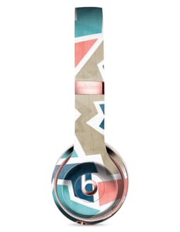 image-Blue, Pink, and Tan Sections Full-Body Skin Kit for the Beats by Dre