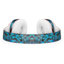 image-Black and Blue Damask Watercolor Pattern Full-Body Skin Kit for the
