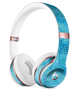 image-Blue Watercolor Polka Dots 2 Full-Body Skin Kit for the Beats by Dre