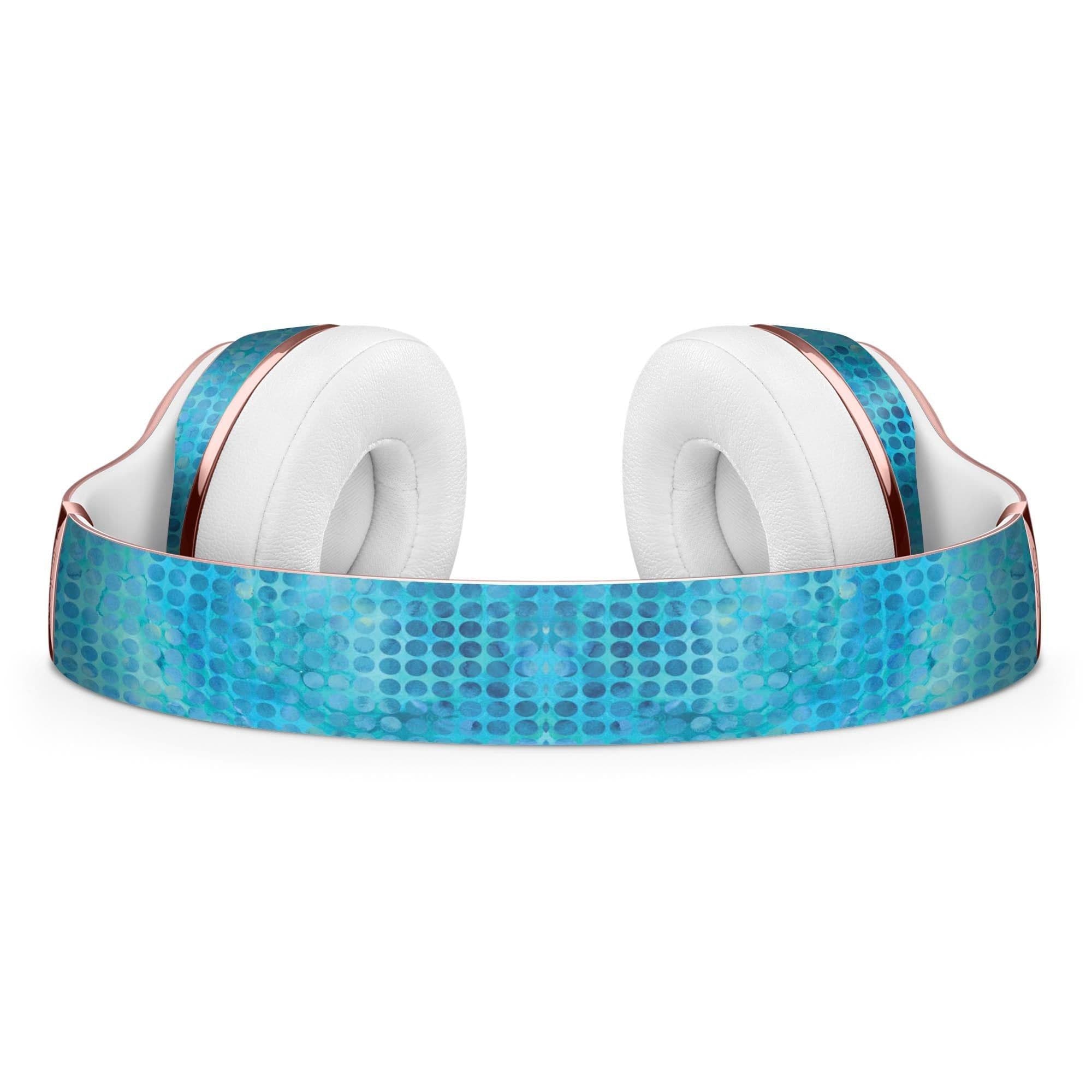 image-Blue Watercolor Polka Dots 2 Full-Body Skin Kit for the Beats by Dre