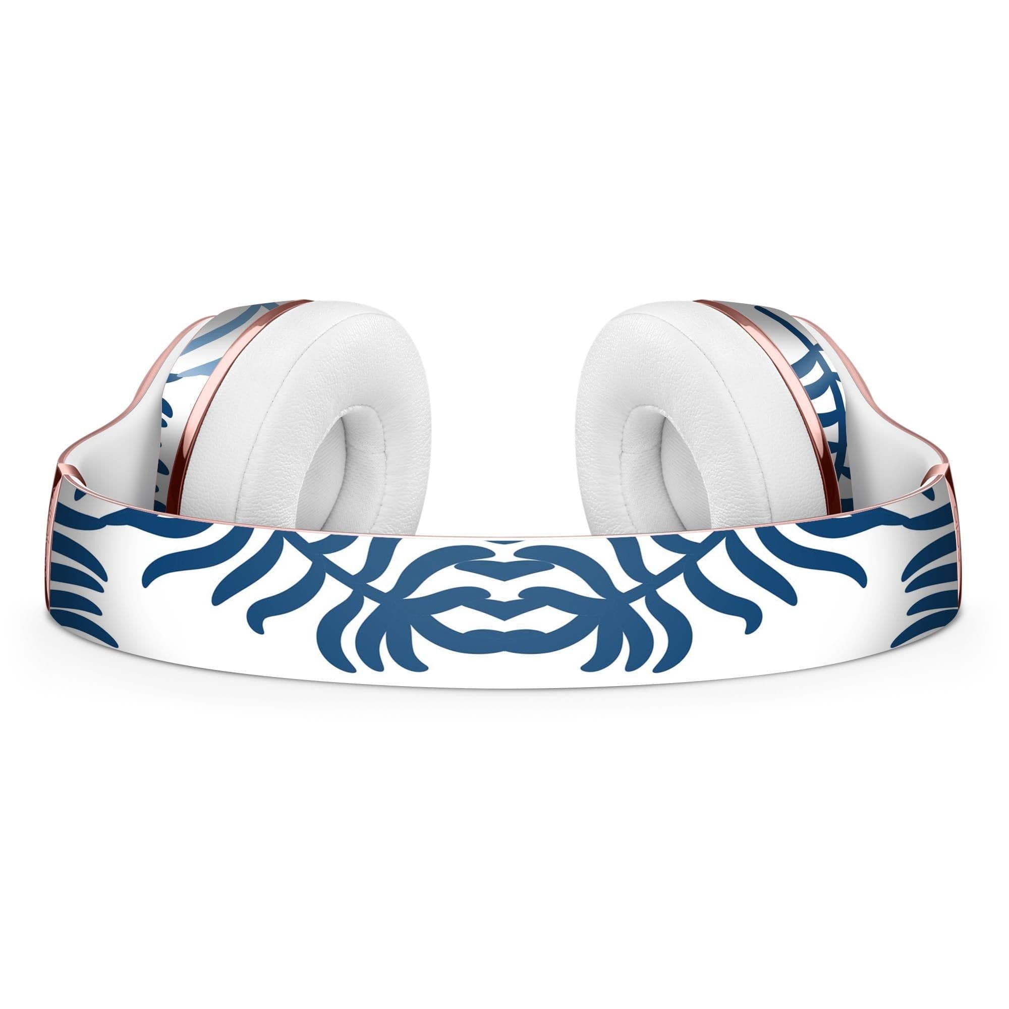image-Whispy Leaves of Blue Full-Body Skin Kit for the Beats by Dre Solo 3