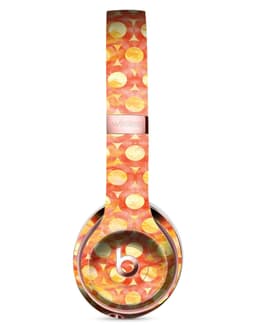image-Orange Watercolor Ring Pattern Full-Body Skin Kit for the Beats by Dre