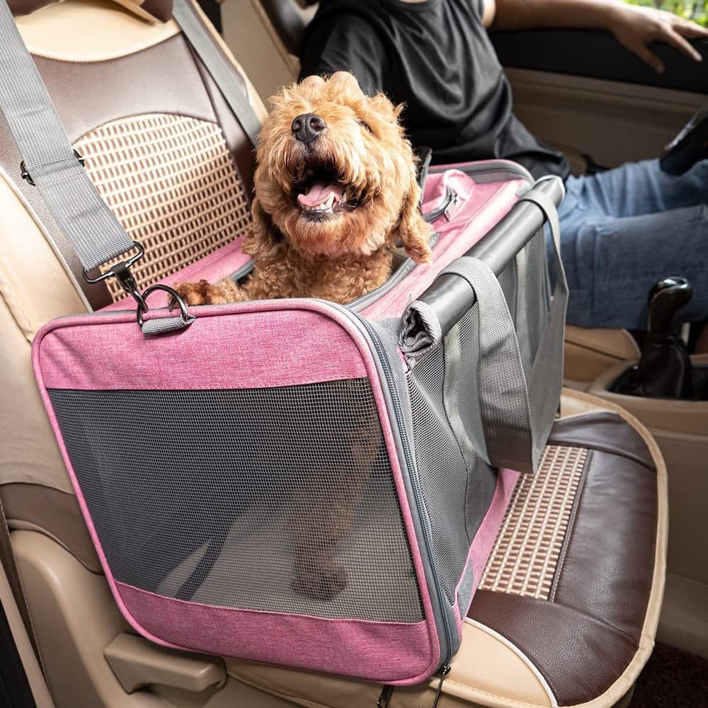 image-Spacious Soft-Sided Pet Carrier