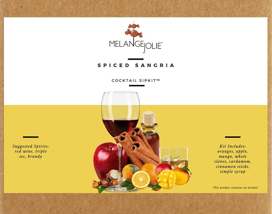 image-Mélange Jolie Spiced Sangria Cocktail SipKit™ (Case of Six)