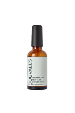 image-Destress and Revitalise Organic Natural Shower Spray 50ml | Uplifting Citrus Scent for a Spa-Like Shower Experience