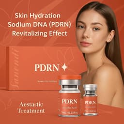 image-Sanendi PDRN Salmon DNA VITAMIN C Glutathione Skin Sensitive muscle Brightening and anti-aging use 7ml x5 vials