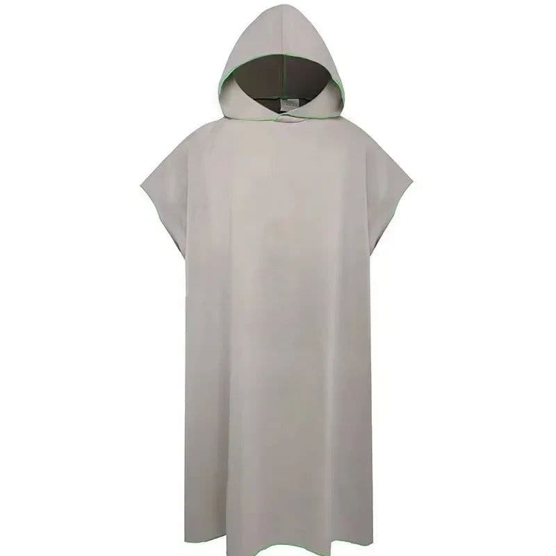 image-Surf Poncho Changing Towel Hooded Robe Microfiber Beach Blanket Bath Towel Swim Towel Wetsuit Beach Poncho for Adults