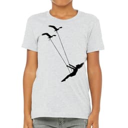 image-Flying Bird Swing Tee - Kids - Eco-Friendly Ink - US Made