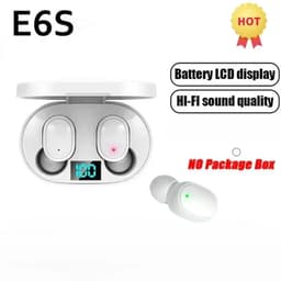 image-E6S Wireless Bluetooth Earphones TWS Bluetooth Headset Wireless Earbuds Noise Cancelling Earphones with Microphone Headphones