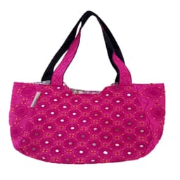 image-Handmade Antique Jazzberry Jam Tote Bag