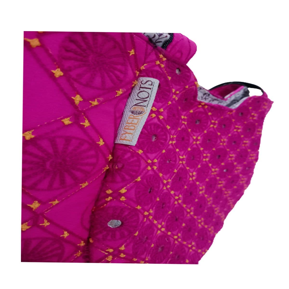 image-Handmade Antique Jazzberry Jam Tote Bag