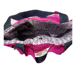 image-Handmade Antique Jazzberry Jam Tote Bag