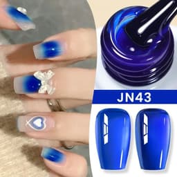image-BORN PRETTY Milky White Jelly Nude Gel Nail Polish 10ml White Translucent Soak Off Gel Vernis Semi Permanent Need UV Light Cure