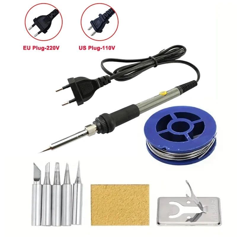 image-60W Adjustable Temperature Electric Soldering Iron EU 220V / ☆US Plug is110V☆ Welding Iron DIY for Repairing