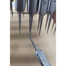 image-German Ultra-fine No. 5 Cell Pimples Blackhead Clip Tweezers Beauty Salon Special Scraping & Closing Artifact Acne Needle Tool